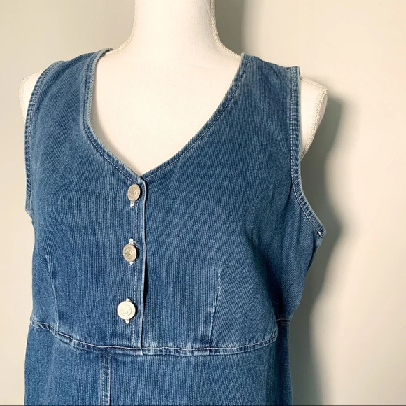 Vintage Faded Glory Denim Dress - Picture 1 of 7